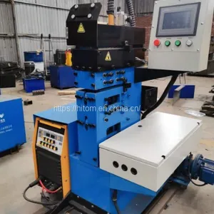 Round Pipe Making Machinery Carbon Steel High Precision ERW Tube Mill Line thumbnail-1
