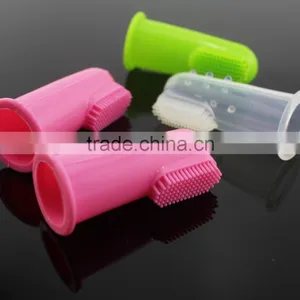 Very Flexible and Soft Finger Toothbrush For Baby thumbnail-5