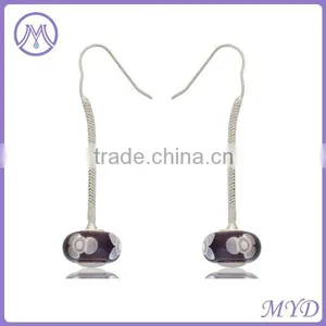 Murano Glass Bead Earrings thumbnail-4