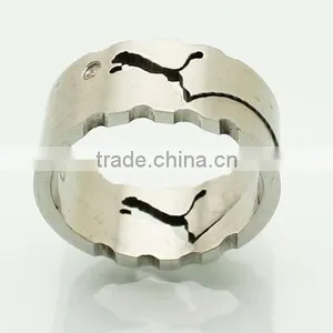Stainless Steel Finger Ring Stainless Steel Interchangeable Ring thumbnail-1