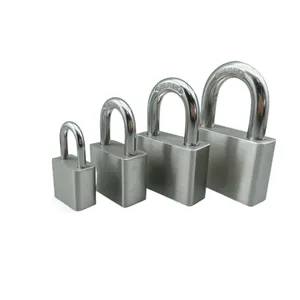 30-60mm Waterproof Anti-rust Security 304 Stainless Steel Padlock thumbnail-1