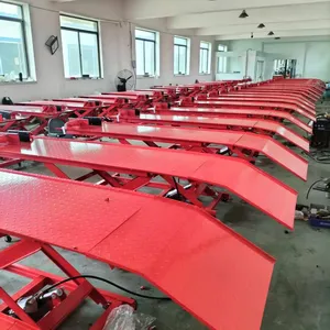 1000 Lbs Pneumatic Motorcycle Lift Table thumbnail-2
