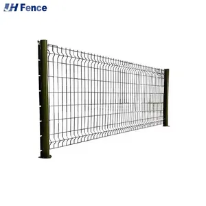 3d Wire Fence Panels Customized Panel Curved Welded Fencing thumbnail-2