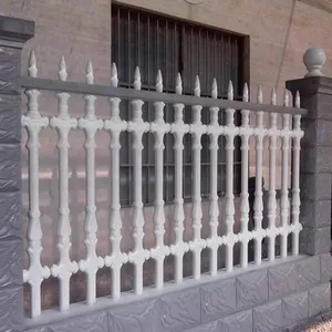 Concrete Precast Sword-shaped Fence for Villas, Yards, and Factory Areas, European-style Imitation Stone Railing and Wall thumbnail-2