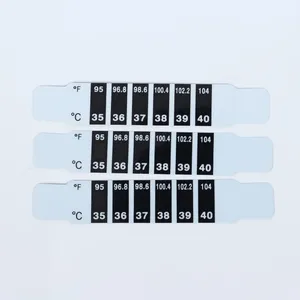 Color Changing LCD Thermometer Forehead Temperature Sticker thumbnail-2
