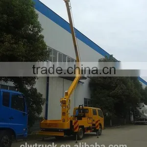 2014 Good Price Dongfeng Crew Cab 14M Hydraulic Lift Platform Truck thumbnail-6