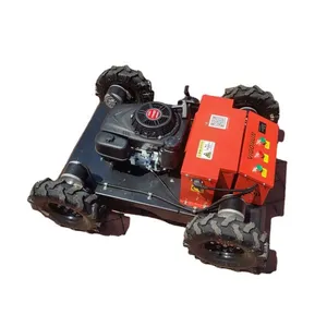Gasoline Engine 4-Stroke Single Cylinder Industrial Brushless DC Motor Cordless Remote Control Trimmer Lawn Mower thumbnail-5