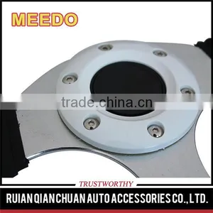 China Ruian Universal Auto Parts PU 320mm High Performance Alloy OEM Racing Steering Wheels thumbnail-2