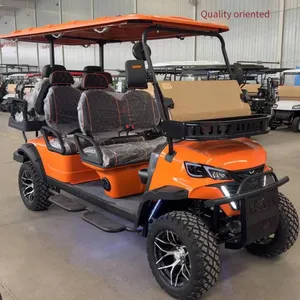 Newly Designed Oulilang Electric Four - Wheel Golf Carts, Customizable at Will, Direct Sales From the Manufacturer for Export Trade thumbnail-1