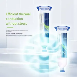 Customized Single-component Thermal Conductive Gel, High-power Electronic Chip Cooling Silicone, High Thermal Conductivity Silicone Grease for Gpu and Cpu in Computers thumbnail-4