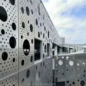 Low-priced Stainless Steel Perforated Sheets With Round Holes; Custom Perforated Sheets and Perforated Steel Mesh Are Available. thumbnail-3