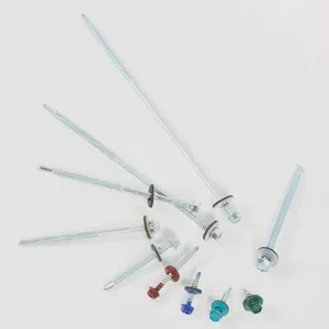 Factory Direct Drilling Screws 1 Year Warranty Mill Test Report Available 410 Stainless Steel Hex Head Full Sizes thumbnail-1