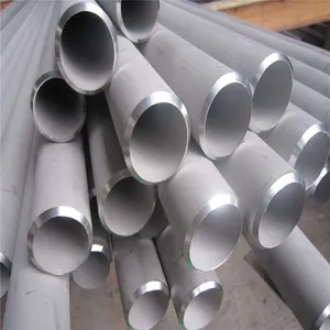 Sanitary Polished Stainless Steel Round Pipe Food Grade Hygienic Fittings for Dairy Processing thumbnail-1