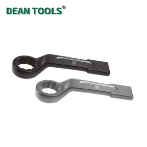 Offset Striking Box Wrench 45# Steel 27 mm Size ,Length 180 mm Black Oxide Finish，Deep Offset Striking Wrench thumbnail-5