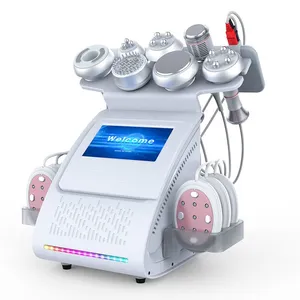 80K Cavitation 9 in 1 Body Contouring Machine With Bio EMS LED S Shape Vacuum Therapy 5 Modes thumbnail-2