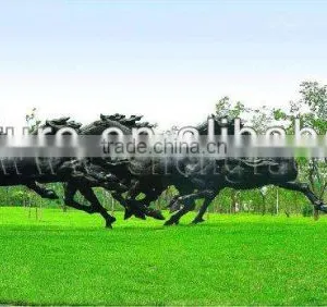 Perfect Large Bronze Horse Sculpture thumbnail-1