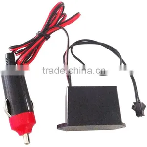 Water Resistant 12V EL Wire Converter With Cigarette Lighter thumbnail-1