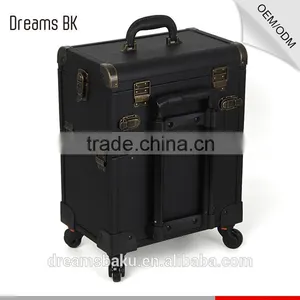 China OEM Trolley Makeup Artist Case With Rolling Wheels thumbnail-3