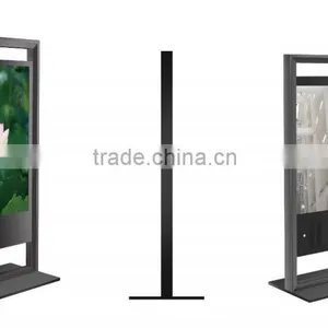 55" Floor Stand Networking Ad Player Indoor Digital Signage Advertising Screen Touch Screen Pop Display Mirror Internet Kiosk thumbnail-2