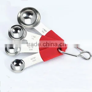 Top Quality Stainless Steelmeasuring Spoons Material Kitchen Measurement Tools Cups thumbnail-3