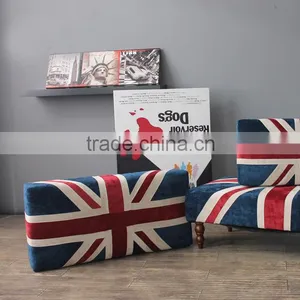 S-150-2 Cheap Stool French Style Upholstered Ottoman thumbnail-3