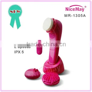New Products 2016 Wholesale Beauty Supply Distributor Electric Facial Cleaning Brush thumbnail-1