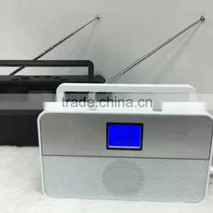2015 Brand New Unique White Design Portable PLL Radio thumbnail-5