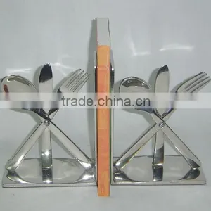 Aluminum Cuttlery Bookend thumbnail-1