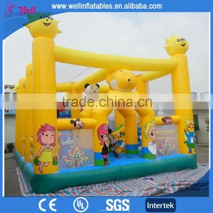 New Products Kids Inflatable Amusement Park Outdoor Inflatable Park thumbnail-1