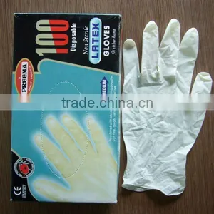 Cheap Disposable Latex Examination Gloves thumbnail-1