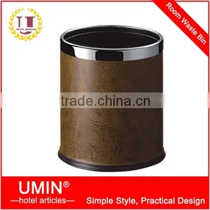 Faux Leather Dustbin thumbnail-1