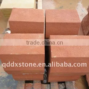 Natural Red Sandstone Block thumbnail-1