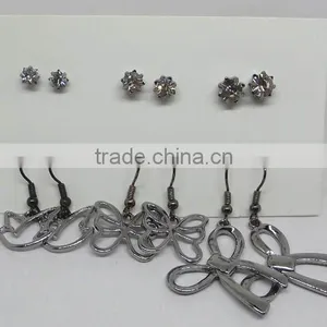 Butterfly & Bow Earring Set thumbnail-1