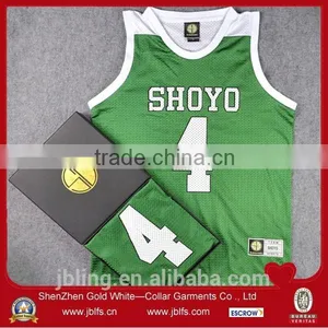 Custom Made Polyester Sublimated Basketball Uniform thumbnail-1