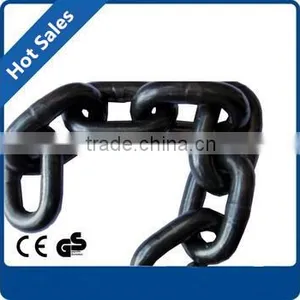 Hot Selling Black Alloy Steel Chain G80/ Lifting Conveyor Roller Chain thumbnail-2