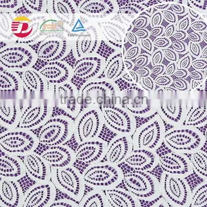 Wholesale Cheap Poly Cotton Wedding Express Lace Fabric for Dress thumbnail-1