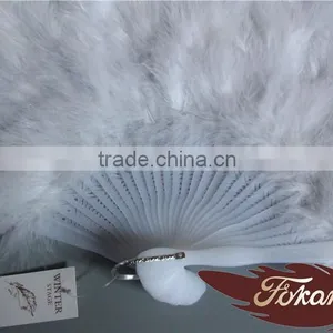 Wholesale Feather Suppliers Large Feather Fan And Chinese Feather Fan For Wedding Gift thumbnail-2