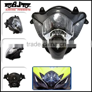 BJ-HLA-001 New Arrival ABS Plastic Custom Motorcycle Headlight Assembly thumbnail-1