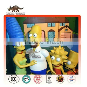 Custom Design Cartoon Character Statue thumbnail-1