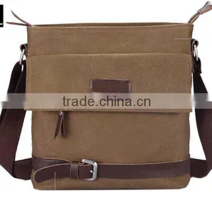 Washed Stonewashing Canvas Shoulder Bag,shoulder Laptop Bag thumbnail-1