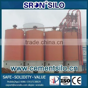1500ton Fly Ash Silo Wit Whole Pneumatic System thumbnail-2