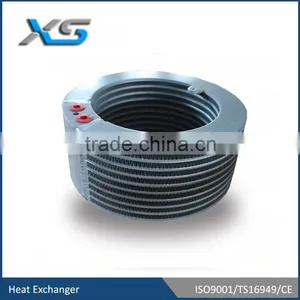Aluminum Bar-plate Round Air Cooler / CAC for Compressor, Centrifugal thumbnail-1