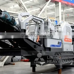 Crawler Movable Stone Crushing and Screening Plant 200-300t/H Capacity thumbnail-2