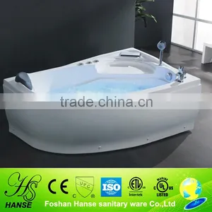 HS-B201 Low Price Bateau One Person Whirlpool Massage Acrylic Soaking Bathtub thumbnail-1