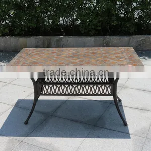 Outdoor Garden Patio Metal Marble Stone Provence Furniture thumbnail-2