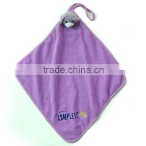 Microfiber Hanging Hand Towel With Embroidery Logo thumbnail-1