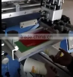 Express Dongguan Multicolor Glass Bottle Tube Cup Silk Screen Printing Machine for Sale thumbnail-3