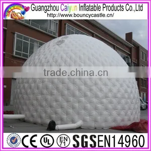 White Circle Inflatable Tent Outdoor Equipment thumbnail-1