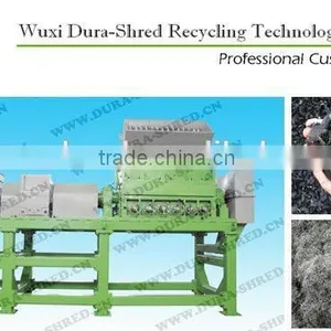 Double Shaft Shredder Machine for Rubber Chips thumbnail-5
