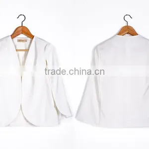 High Quality White Fancy Fashion Blazers Coat for Girls thumbnail-6